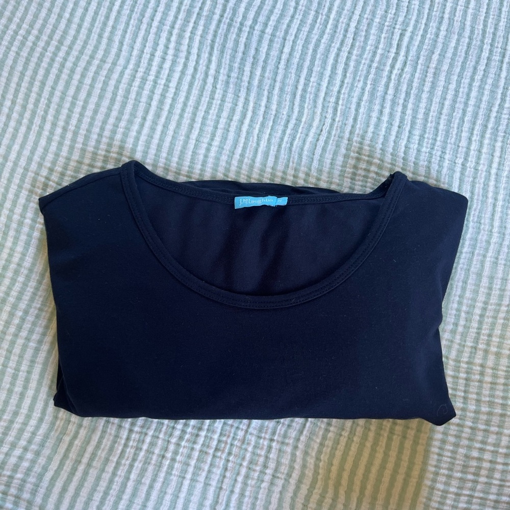J.McLaughlin “Lovana” Dress in Navy, Size Medium - Picture 9 of 11